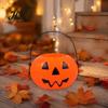 Trick or Treat Containers 1/2/3Pcs Halloween Pumpkin Candy Bucket, Trick-or-Treat Holder Basket, Bucket with Handle Jack-O-Lantern Sweet Snack