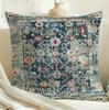 1pc Bohemian Pillow Cover, 18"x18" Vintage Boho Quality Linen Blend
