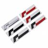 3D Metal VWR Emblem Badge Racing Line Rear Trunk Decal Tailgate Car Stickers For Golf GTI Sagitar Magotan Arteon Touarwg