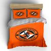 Orange Dundee United Bedding Set Bedding Duvet Cover Set Duvet Cover Pillowcases (1 * Duvet Cover 2 * Pillowcases, Without Duvet Insert)