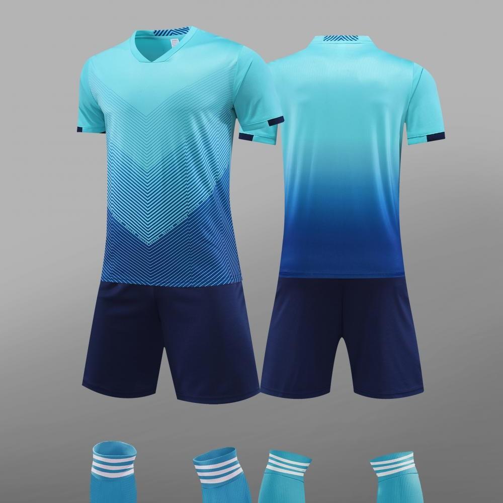 Sportbekleidung für Jungen und Mädchen, Fußballuniformen für Kinder, Trainingsuniformen, Sommer für Grund- und Sekundarschüler, Campus-Fußballspiel-Uniform