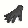 1 Pair Stainless Steel Wire Mesh Cut Resistant Gloves, Safety Protective Work Repair Gloves, Black