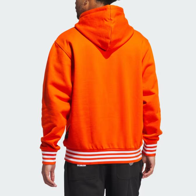 Adidas Originals Shmoofoil Heavyweight Hoodie Men Hoodies College-Orange IX9012