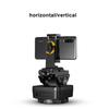 JYYXF ZIFON YT1000 Wireless Motorized Pan Tilt Tripod Head 360 Rotation Panorama Gimbal Stabilizer Smartphone Camera 1kg Load 2.4G Remote