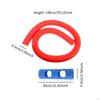 Connector-Equipped Pool Noodle for Swimming, Versatile Water Accessory