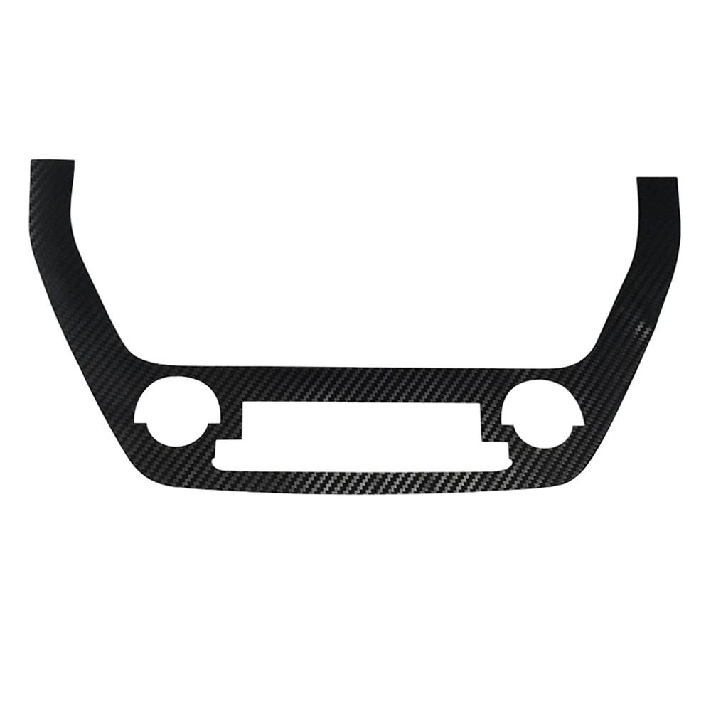 5D Carbon Fiber Look Console A/C Button Cover Trim For Toyota Corolla 2020-2024