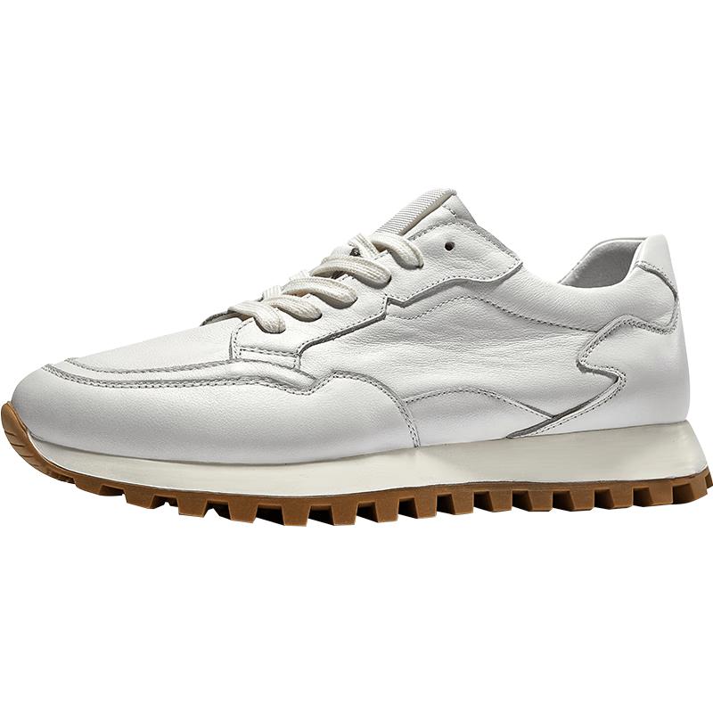 HAUT TON Men s Casual Leather Sneakers YD346 40
