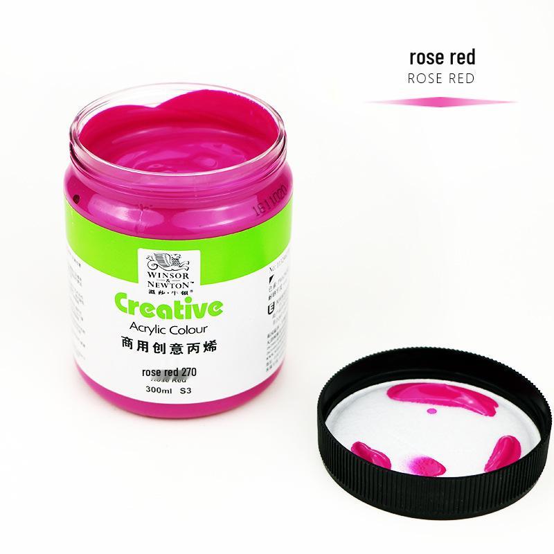 Bright Acrylic Paint 300ml - Large Capacity for Student and Children's DIY Art & Wall Painting