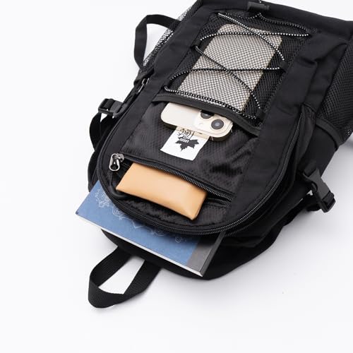 Logo Spark Daypack Backpack, Casual, Bungee Cord, Hiking, Walking