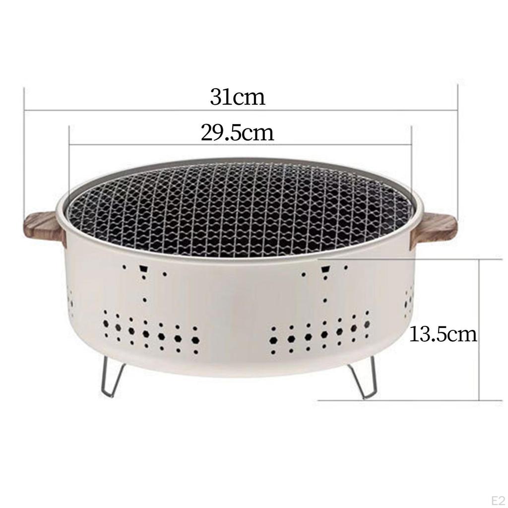 Outdoor Grill Stove Tea Fire Stoves Heating BBQ Barbecue Warmer for Cooking