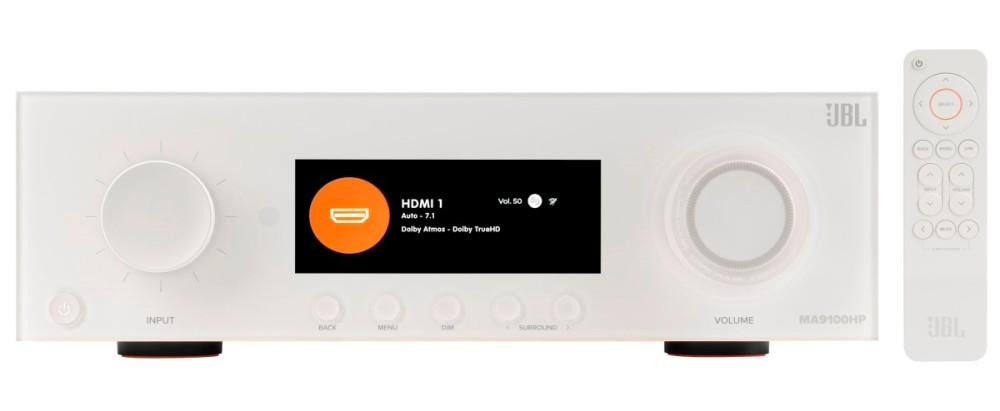 

JBL MA9100HP AMPLITUNER KINA DOMOWEGO SIECIOWY 9.2 140 W 8K Wi-Fi,Bluetooth Dolby Atmos, JBL by HARMAN білий