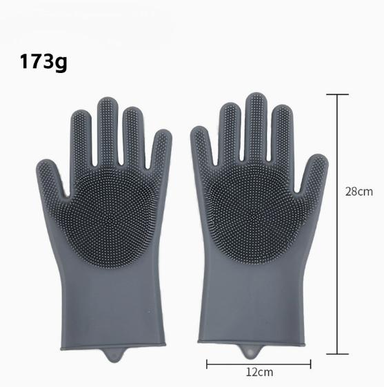 1set Pet Double-Sided Hair Removal Gloves, Suitable for Both Hands, Cat Cleaning, Grooming, Bathing, and Massage Gloves