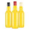 90x MONOPOL glass bottles 0.5l for vodka juice 500 ml LONG CAP