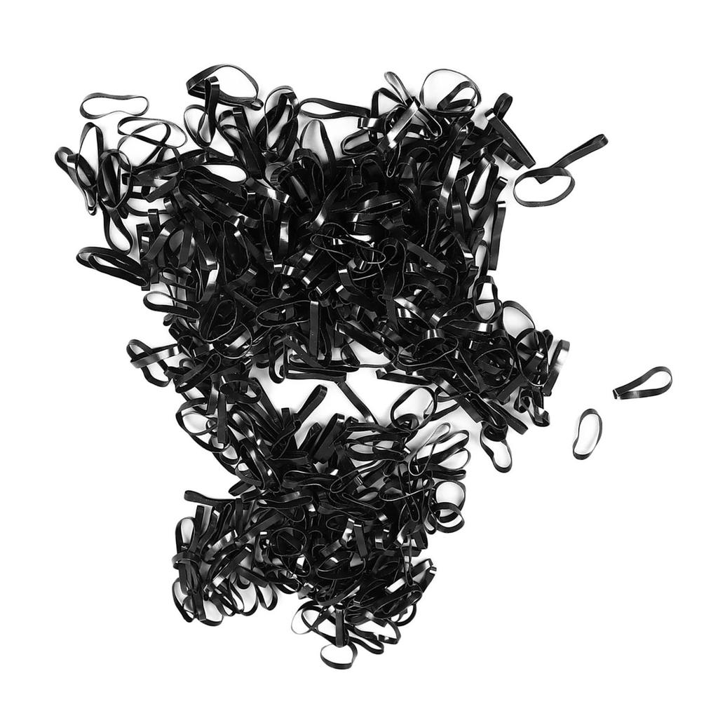 450pcs Horse Rubber Bands Soft Safe Rubber Horse Braid Bands Multifunctional Elastic Bands for Horse Farm Daily