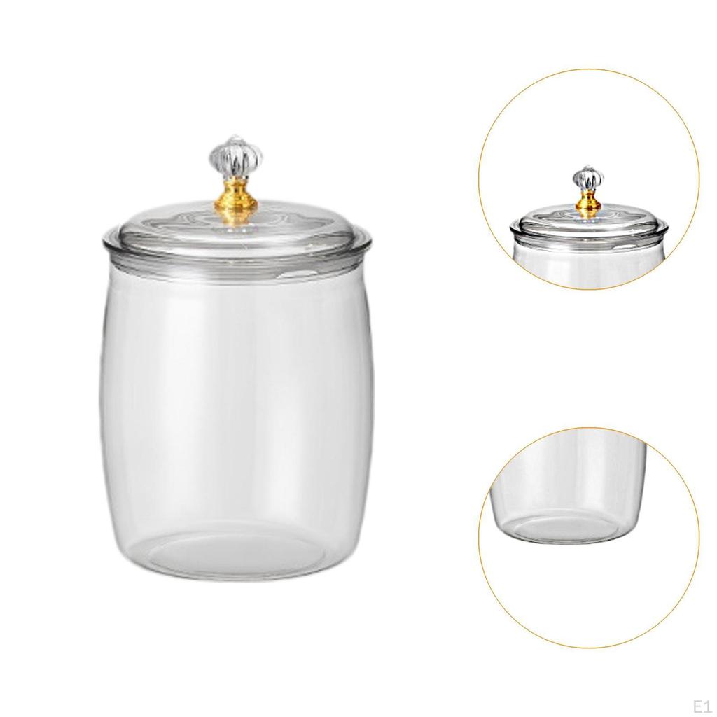 Jar with Airtight Lid for Home Pantry Candy Rice Storage