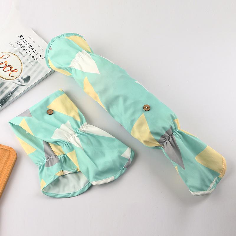 

Водонепроницаемые рукава и перчатки для приготовления пищи с защитой от брызг масла для кухни - антиожоговые, маслостойкие, унисекс