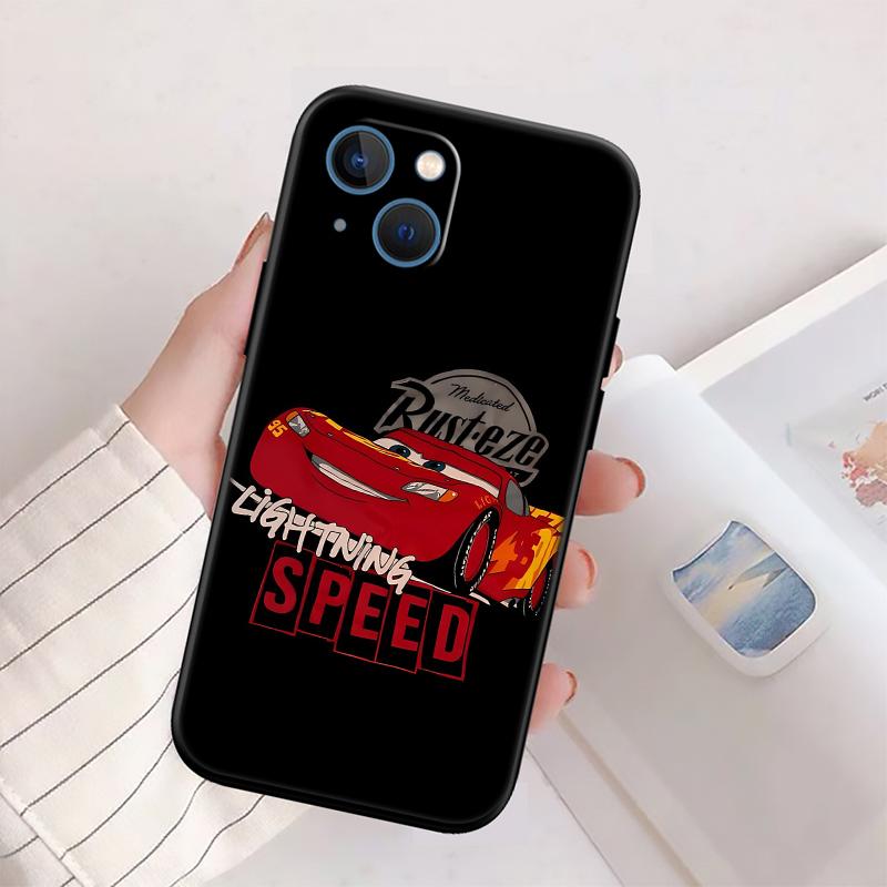 Auta Blesk McQueen Nový Prémiový Obal na Telefon pro iPhone 16 15 14 13 12 Pro Max Plus Mini