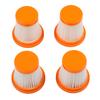 4pcs HEPA Filters Kit For AC9736/AC9736WO/AM0/XTouch ZR009009 Vacuum Cleaner Household Cleaning Tools Replacement Filters Parts
