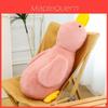 Cartoon Pink Puffed White Duck Plush Toy With Soft Pp Cotton For Kids Bedroom Decor