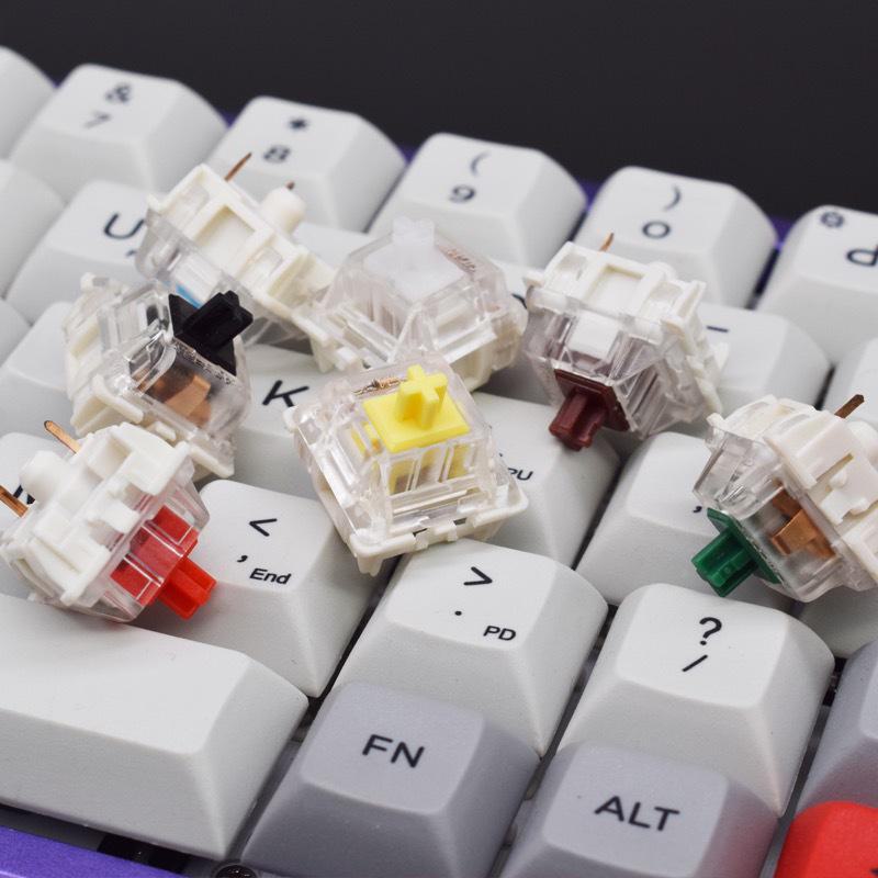 GATERON Cream, Blue, Red, Tea, Black, Green, Yellow, White Axis Mechanical Keyboard Switches