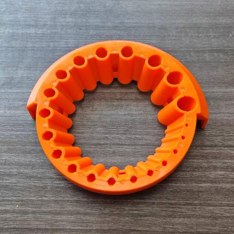 ABS 20 Loch Bohrer Schleifschärfer und Schutzhandschuhe für Winkelschleiferteil Heimreparaturen und Werkstattprojekt