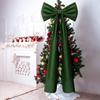 71 Inches Christmas Extra Large Velvet Bow Giant Xmas Tree Toppers Bows for Home Wreath Wall Backdrop Birthday Wedding Party Decoration