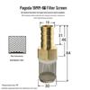 4/6/1 Inch Soft Water Hose & Oil Filter Screen Connector for Fish Tank Pump Impurity Isolation.