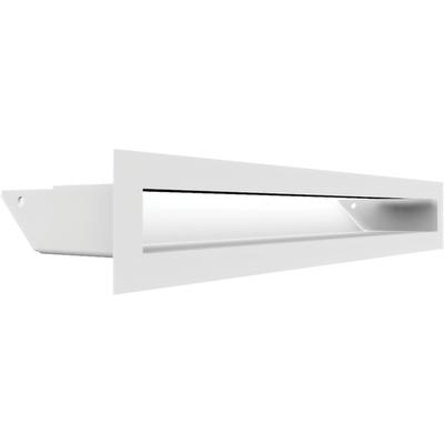 Kryt větracího otvoru LUFT 6x40 bílý tenký