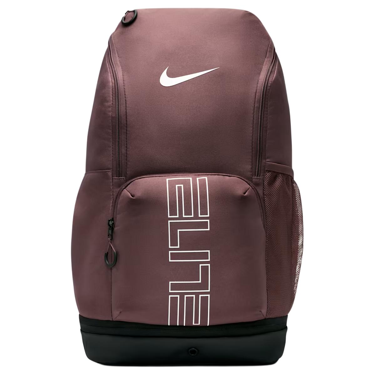 Nike 32L Large Capacity Polyester Backpack Unisex Backpacks Brown HM9965-502 Brown