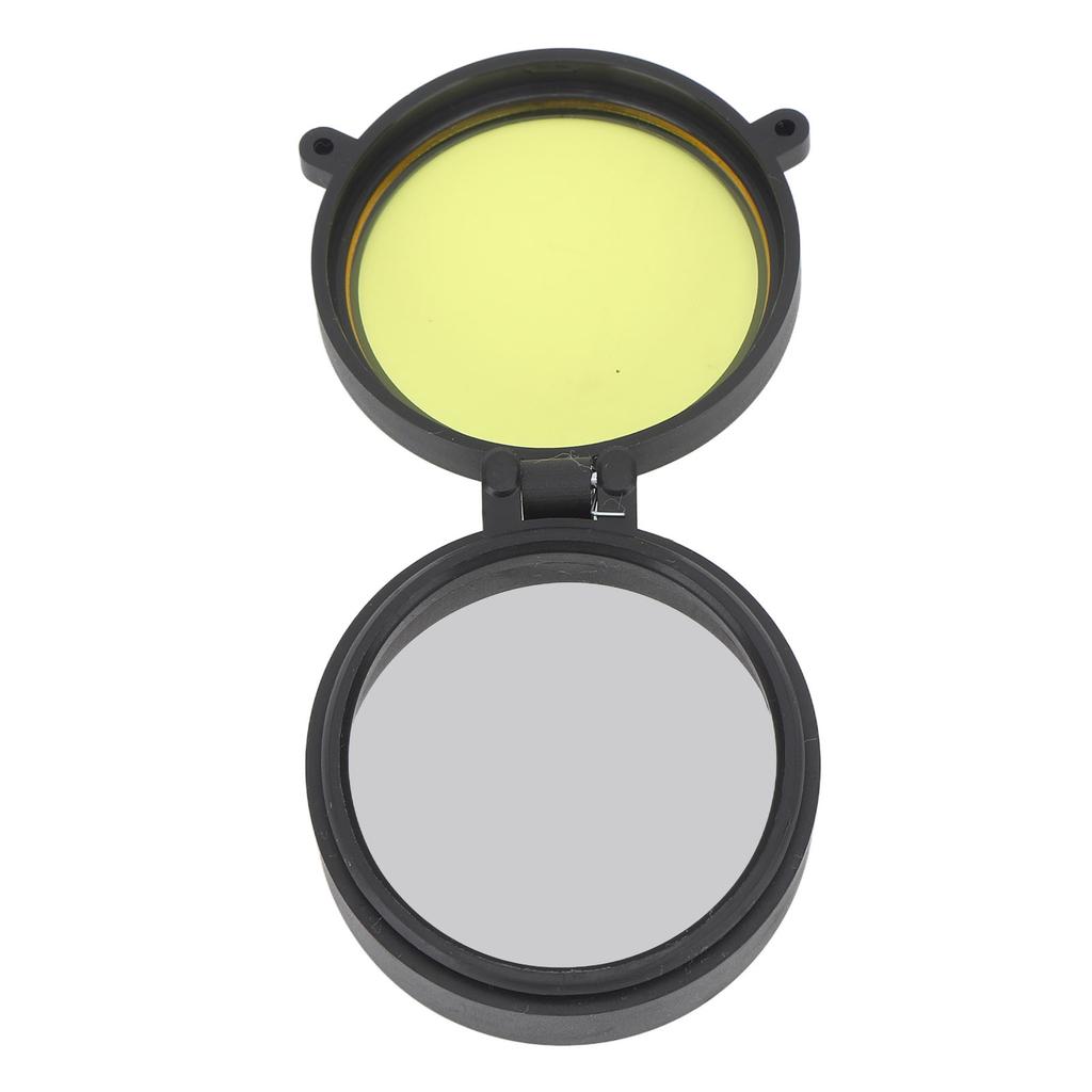 Scope Lens Cover Dustproof Flip Up Scope Lens Cover Cap Rubber Protective Cover for Eyepiece