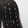 PCS European and American TEA SHEIN Popular DIY Wig Dreadlocks Jewelry Accessories Mesh Hollow Hair Extension Ring