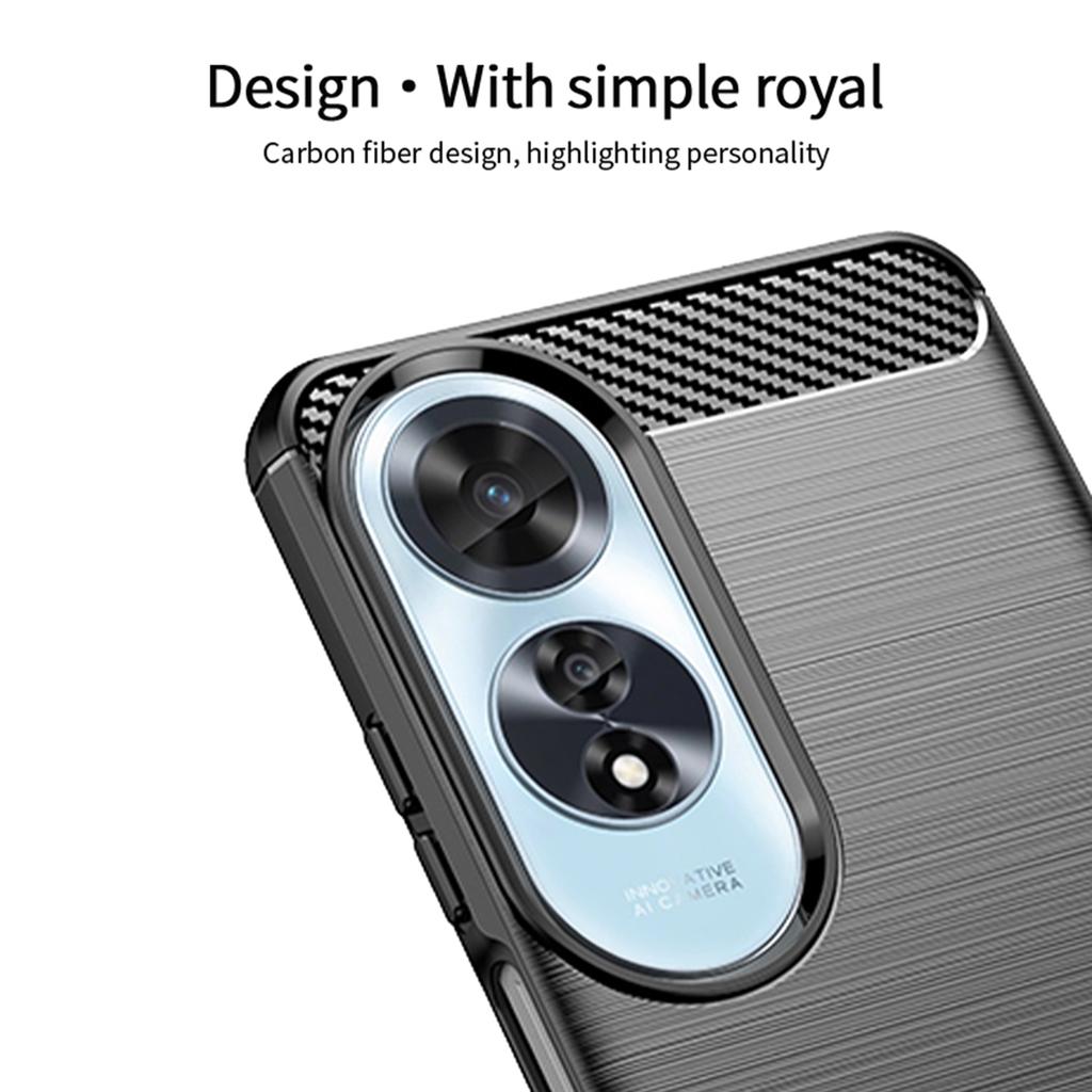 MOFI JK TPU Series-1 For Oppo A60 4G Case Brushed TPU Anti-Fall Phone Protective Cover