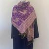 Bohemian Retro Embroidered Shawl: Tassel, Cashew Pattern, Ethnic Style, Dual-Purpose Travel Outerwear & Women's Scarf.