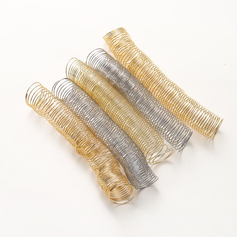 14K 18K Gold Plated Cutting Steel Wire Flexible Wire Memory Steel Wire Ring DIY Hand Made Jewelry Connecting Accessories