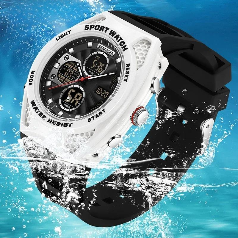 Top Multifunction Sports Electronic Watches for Man Chronograph Luminous Waterproof Alarm Clock Men's Digital Wrsitwatch