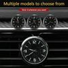 Per Mercedes Benz 1 pz Console Centrale Auto Climatizzatore Orologio Quarzo Luminoso Per Mercedes Benz Classe A C E S G GLC CLE
