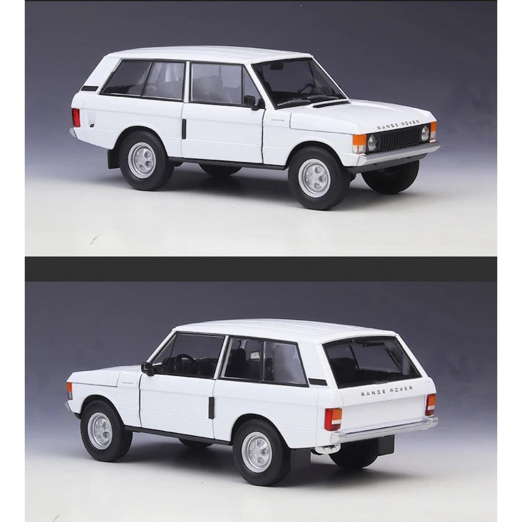 WELLY 1/24 1970 Land Range Rover SUV Alloy Car Model Diecasts Metal Off-road Vehicles Car Model Simulation Collection Kids Gifts