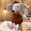 42 cm Peluche Carini di Topo Bambole Topo Animali Vestite Adorabilmente Peluche Morbido Regali di Compleanno per Bambini 1 Pezzo Regalo di Natale