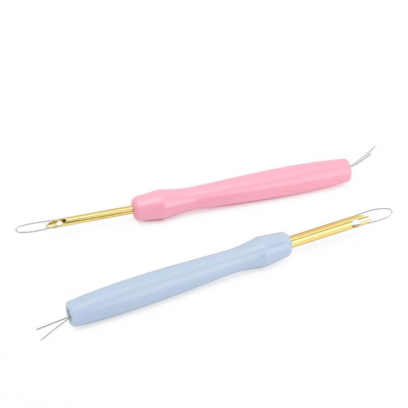Garn Nadel Stich Werkzeuge 3,5/5mm Punch Needle Stickerei-Sets Kunststoffe Stickerei Stift Häkeln Stricken DIY Handwerk Nähen
