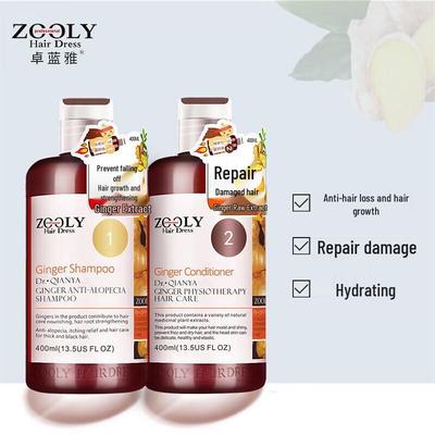 ZhuoLanYa Ingwer Anti-Haarausfall Shampoo & Spülung Set