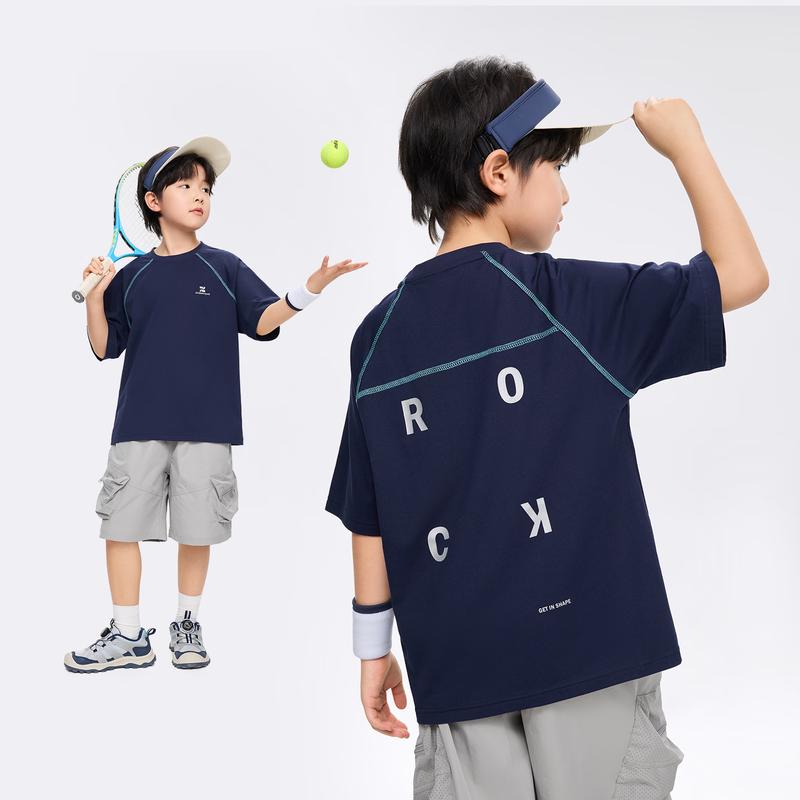 Zuoxi Jungen Sommer Kühlendes Künstlerisches Brief Polo T-Shirt 2026