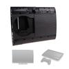 Game Machine Case Solid Color  Game Console Replacement Full Cover Housing for  4000 Game Accessories Black