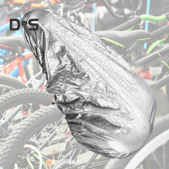 Bicycle Seat Rain Cover Waterproof PVC Foldable Lightweight MTB Mountain Road Bike Saddle Cushion Dust Snow Sun Protection Cover