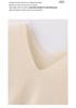 Women's V-Neck Loose-Fit Pure Cashmere Knitwear - Short Sleeve, 100% Goat Cashmere Pullover for Spring and Autumn.