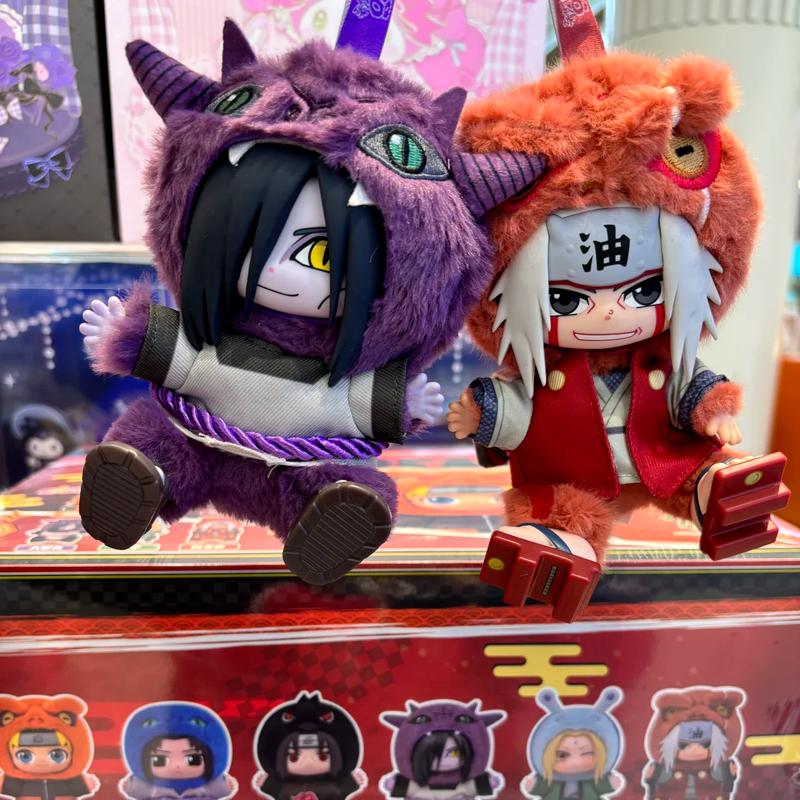 In Stock Eaki Naruto V2 Blind Box Shippuden Beast Party Pajamars Naruto kawai Anime Movable Figure Itachi Uzumaki Christmas Gift
