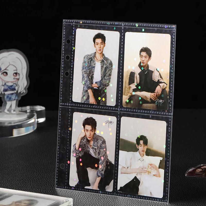 Hand Ledger Guka Sticker & Photo Card Album | A5 Loose-Leaf Polaroid & Idol Card Organizer