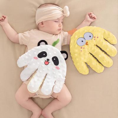 Baby Comforting Palm with with Automatic Patting Vibration & Remote Control Mesh Back Baby Mitten Cute Panda Design Automatic Patting Device for