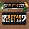 Tappetino per Mouse Sovradimensionato 120x60cm Red Dead Redemption 2 Tappetino da Tavolo per Tastiera da Gioco Accessori per Ufficio Computer Mousepad Antiscivolo Anime