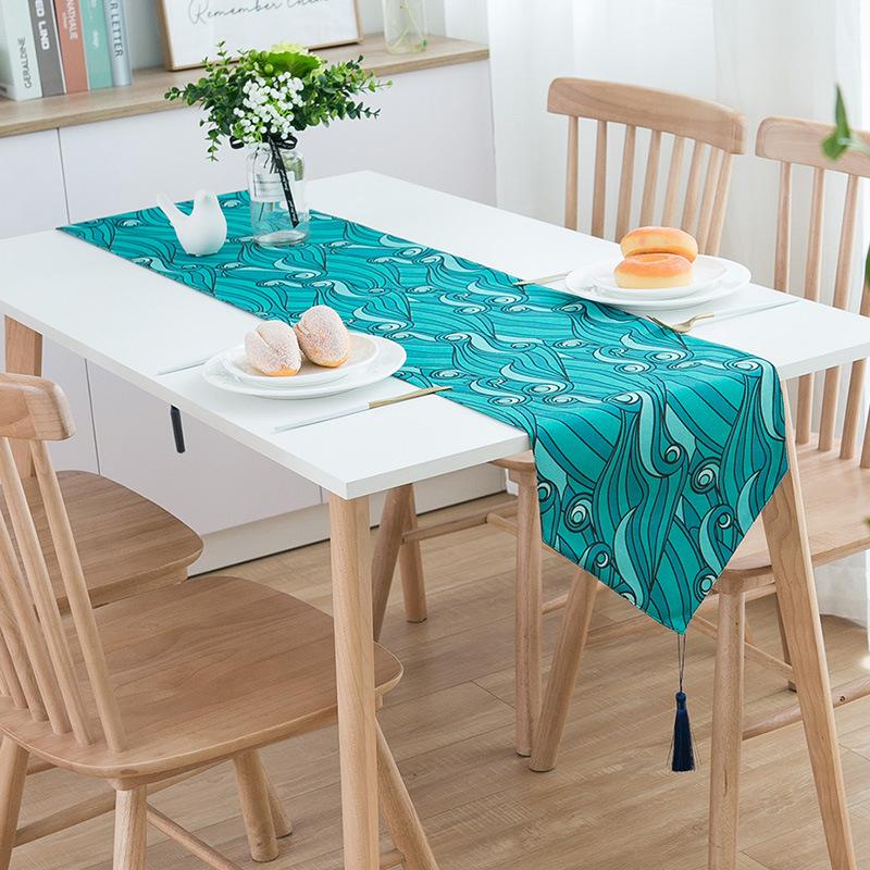 Rectangular Table Cloth Kitchen Table Heat Resistant Durable Table Runner TableCloth for Decoration Home Hotel Banquet