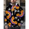 Felpe con Cappuccio Grafica 3D Festa Teschio Halloween Manica Lunga Uomo Donna Abbigliamento Y2k Felpa con Cappuccio Streetwear Harajuku Abbigliamento Maschile